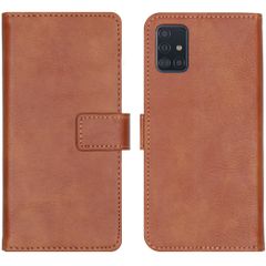 imoshion Étui de télephone portefeuille de luxe Samsung Galaxy A51 - Marron