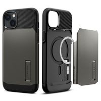 Spigen Coque Slim Armor MagSafe iPhone 14 - Gunmetal