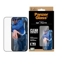 PanzerGlass Protection d'écran Ultra-Wide Fit Anti-bactérienne avec applicateur Apple iPhone Air