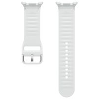 Samsung Bracelet Sport original Samsung Galaxy Watch 8 (40/44mm) / Classic (46mm) - M/L - Blanc
