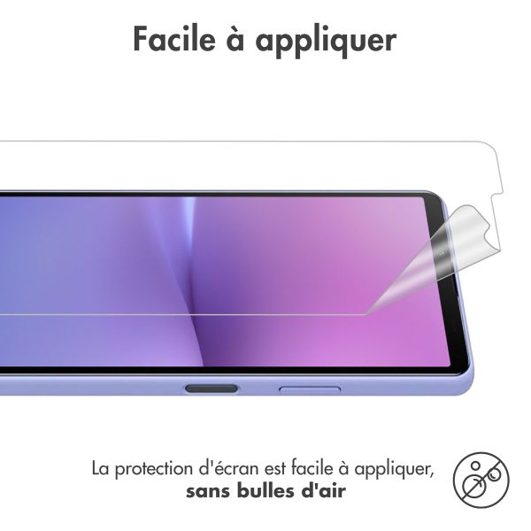 imoshion Protection d'écran Film 3pack Sony Xperia 10 V