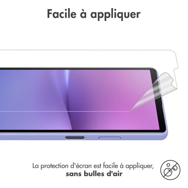 imoshion Protection d'écran Film 3 pack Sony Xperia 10 V