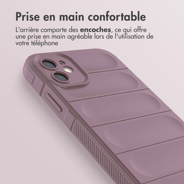 imoshion Coque arrière EasyGrip iPhone 11 - Violet