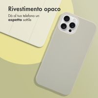 imoshion Coque Couleur Apple iPhone 12 (Pro) - Gris