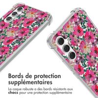 imoshion Coque Design avec cordon Samsung Galaxy A54 (5G) - Flower Water