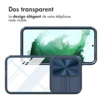 imoshion Coque arrière Camslider Samsung Galaxy S23 - Bleu foncé