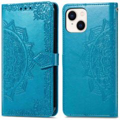 imoshion Etui de télephone Mandala Apple iPhone 15 - Turquoise