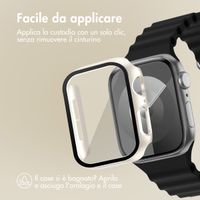 imoshion Coque rigide à couverture complète Apple Watch 4 / 5 / 6 / SE - 40 mm - Lumière stellaire