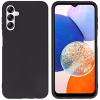 Accezz Coque Couleur Samsung Galaxy A14 (5G/4G) - Noir