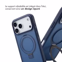 Accezz Coque Ring Stand avec MagSafe Apple iPhone 17 Pro - Bleu