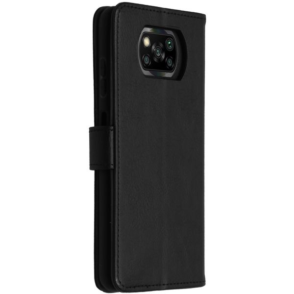 imoshion Étui de télephone portefeuille de luxe Xiaomi Poco X3 (Pro) - Noir