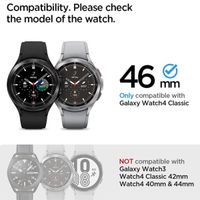 Spigen ﻿Lot de 3 protecteurs d'écran GlastR Slim HD Samsung Galaxy Watch 4 - 46mm