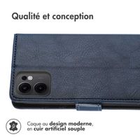 imoshion Étui de télephone portefeuille Oppo Reno 13 F (5G) - Bleu foncé