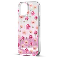 iDeal of Sweden Coque miroir Apple iPhone 17e / 16e / 15 / 14 / 13 - Rose Blush Floral