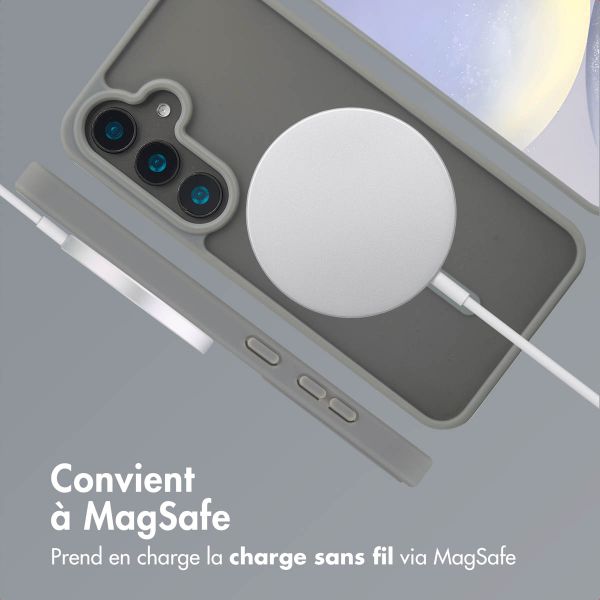 imoshion Coque Color Guard avec MagSafe Samsung Galaxy S24 - Gris