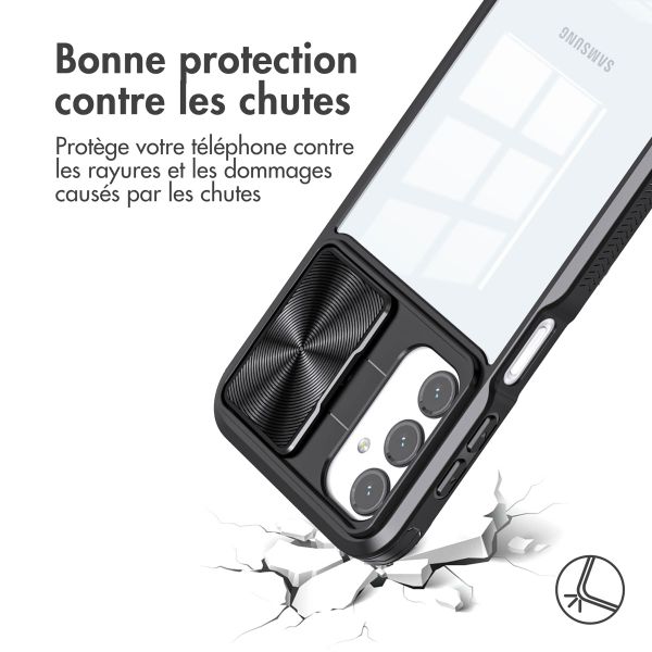 imoshion Coque arrière Camslider Samsung Galaxy A25 (5G) - Noir