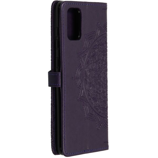 Etui de téléphone portefeuille Samsung Galaxy A71 - Violet