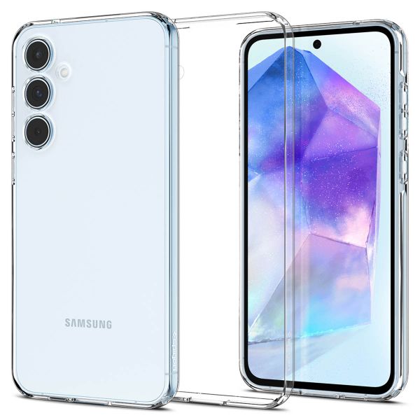 Spigen Coque Liquid Crystal Samsung Galaxy A55- Crystal Clear