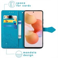 imoshion Etui de télephone Mandala Xiaomi 12 / 12X - Turquoise