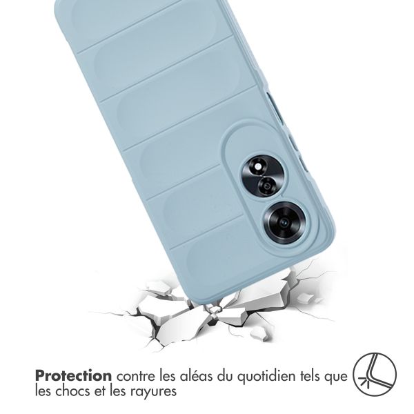 imoshion EasyGrip Backcover Oppo A60 4G - Bleu clair