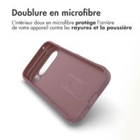 imoshion Coque arrière EasyGrip Google Pixel 9 / 9 Pro - Violet