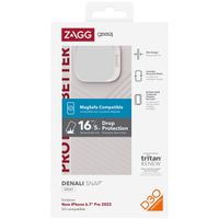 ZAGG Coque Denali Snap MagSafe iPhone 14 Pro Max - Gris