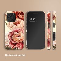 Selencia Coque arrière Vivid Apple iPhone 16 Pro - Vintage Peony