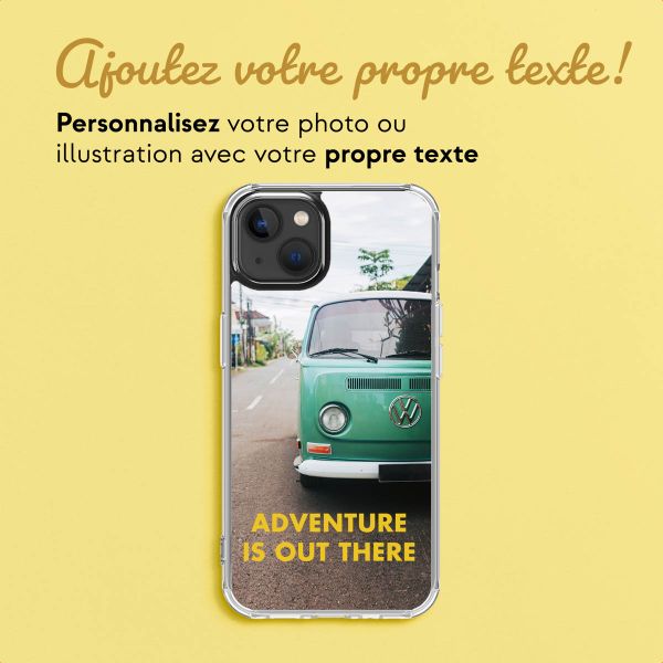 Concevez votre MagSafe Clear Case Apple iPhone 13 - Transparent