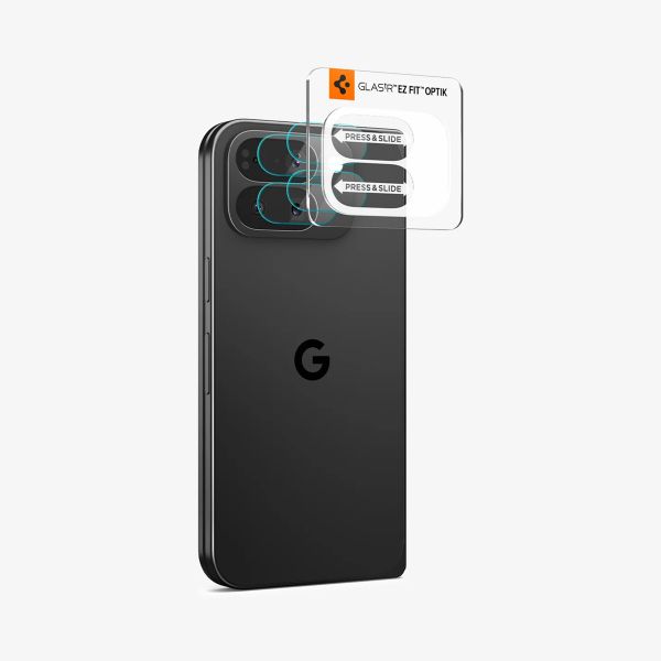 Spigen GLAStR Verre protecteur de caméra 2 pack Google Pixel 10 Pro Fold - Cristal Clair