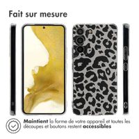 imoshion Coque Design Samsung Galaxy S22 - Leopard Transparent