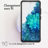 imoshion Rugged Hybrid Carbon Case Samsung Galaxy S20 - Noir