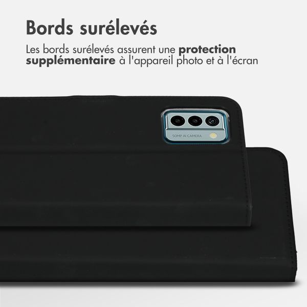 Accezz Étui de téléphone portefeuille Wallet Nokia G22 - Noir