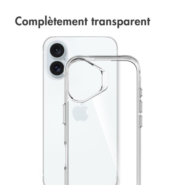 imoshion Coque Rugged Air iPhone 16 Plus - Transparent