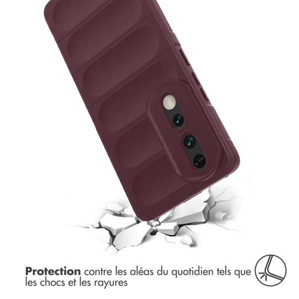 imoshion Coque arrière EasyGrip Honor 90 Pro - Aubergine