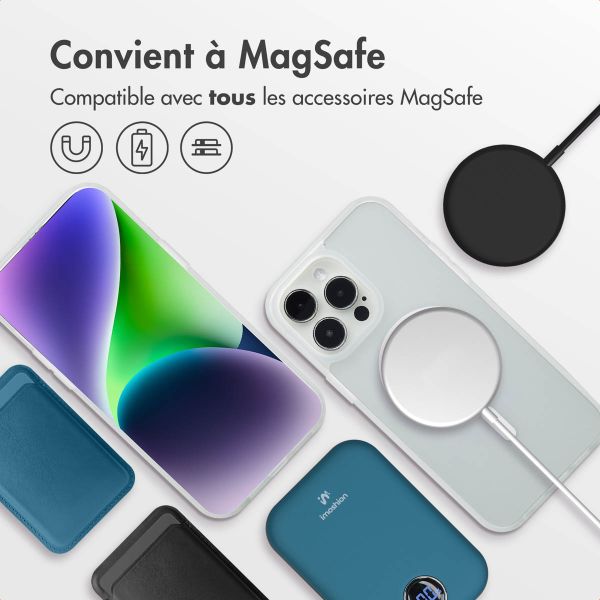 imoshion Coque Color Guard avec MagSafe iPhone 14 Pro Max - Blanc