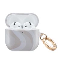 Selencia Coque Vivid Apple AirPods 4 - Desert Waves Beige