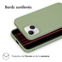 imoshion Coque Couleur Apple iPhone 15 - Olive Green