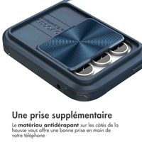 imoshion Coque arrière Camslider Samsung Galaxy S23 FE - Bleu foncé
