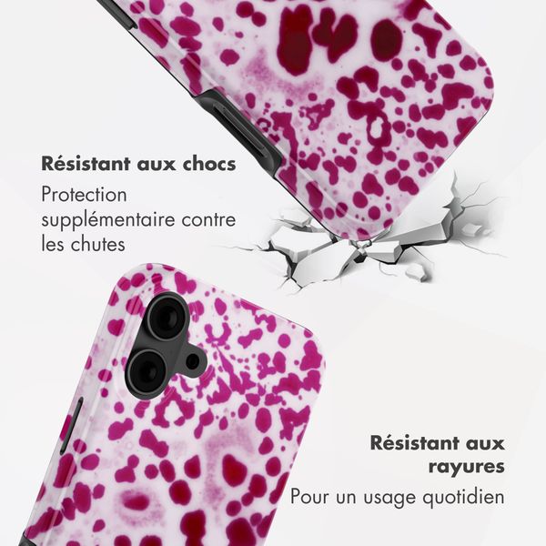 Selencia Coque arrière Vivid Apple iPhone 16 - Cosmic Orchid