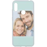 Concevez votre propre coque en gel Huawei Y6s - Transparent