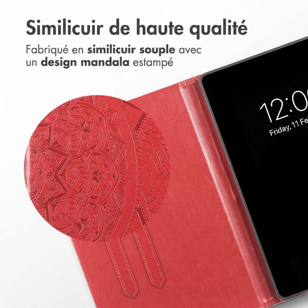 imoshion Coque tablette Apple iPad 11 (2025) 11 pouces A16 / iPad 10 (2022) 10.9 pouces - Rouge