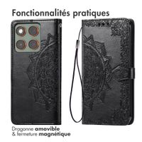 imoshion Etui de télephone Mandala Motorola Edge 70 - Noir