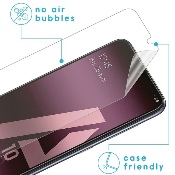 imoshion Protection d'écran Film 3 pack Samsung Galaxy A10