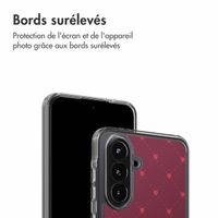 imoshion Coque Design Samsung Galaxy A36 - Crush Check Coral Dust