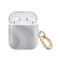 Selencia Coque Vivid Apple AirPods 1 / 2 - Desert Waves Beige
