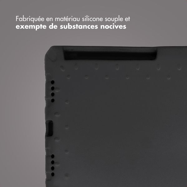 imoshion Coque kidsproof avec poignée Apple iPad Air 5 (2022) / Air 4 (2020) - Noir