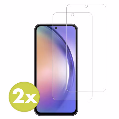 Accezz Protection d'écran en verre trempé 2-pack Samsung Galaxy A54 (5G) / S23 FE