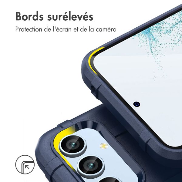 imoshion Coque Rugged Shield Samsung Galaxy A54 (5G) - Bleu foncé