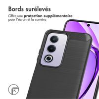 imoshion Coque Brushed Oppo A80 5G - Noir