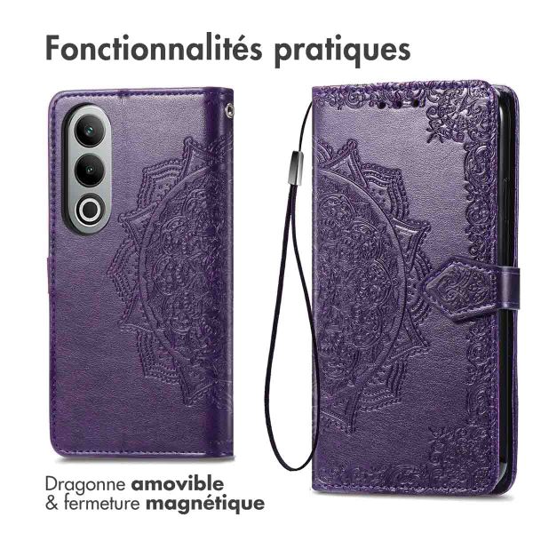 imoshion Etui de télephone Mandala OnePlus Nord CE 4 - Violet